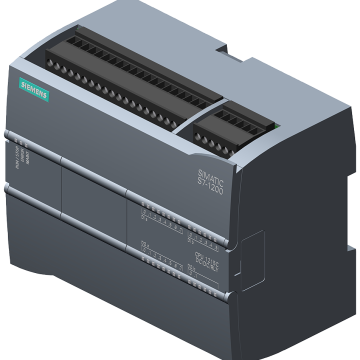 CPU 1215C DC / DC / Röle 200 KB (Prog + Data) 14DI / 10DO, 2AI / 2AO 6ES7215-1HG40-0XB0