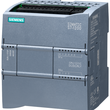 CPU 1211C DC / DC / Röle 75 KB (Prog + Data) 6DI / 4DO, AI 6ES7211-12HE40-0XB0